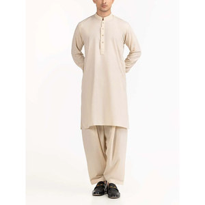 <b>Mens</b> Cotton Shalwar Kameez Traditional Clothing Breathable Comfortable Fabric Elegant <b>Mens</b> <b>Dress</b> - Product Image 3