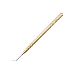 Outil de lifting des cils et des sourcils en acier inoxydable avec revêtement couleur personnalisé, peigne séparateur en métal avec logo personnalisé pour le bricolage à domicile - Product Image 3