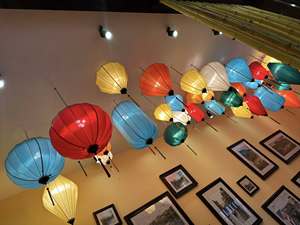 Premium Handmade Silk <b>Lantern</b> Vietnam Fabric Hanging Decorative For Wedding Party Festival Home Restaurant Hotel Decor - Product Image 6