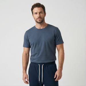Pantalons à revers pour hommes épais chaud ample droit velours côtelé pantalons de survêtement à jambes larges pantalon en tricot drapé automne et hiver hiver - Product Image 1