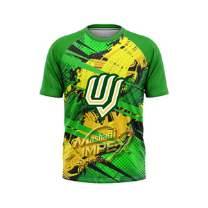ชุดฟุตบอล Mashadi IMPEX แบบสั่งทำพิเศษ สีเขียวเหลือง หมายเลข 55 พร้อมกางเกงขาสั้นและกระเป๋าเป้สะพายหลัง สำหรับผู้ใหญ่ทุกเพศ - Product Image 5