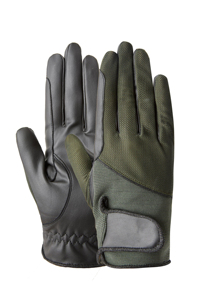 Gants d'équitation pour hommes respirants en PU et polyester avec poignées, compatibles écran tactile et résistants aux chocs, antidérapants - Product Image 4