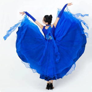 Women's <b>Ballroom</b> <b>Dance</b> <b>Dress</b> Stadium Modern Costume For Girls 2026 New Clothes Competition Adults <b>Dance</b> Performance Wear Gown - Product Image 4