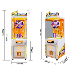 Arcade Zone Coin Operated Prize Redemption Arcade <b>Machine</b> Commercial <b>Amusement</b> Equipment Family Entertainment Center HGR Metal - Product Image 2