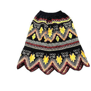 Faldas Midi Vintage Plisadas de Cintura Alta con Bordado y Estampado para Mujer, de Alta Calidad, con Logotipo Personalizado al por Mayor, las Más Vendidas - Product Image 1