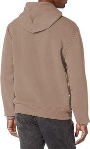 Sweat-shirt à capuche rouge pour homme, coupe classique, couleur unie, décontracté, en coton tricoté, avec poche, pour l'automne, nouveau design - Product Image 2