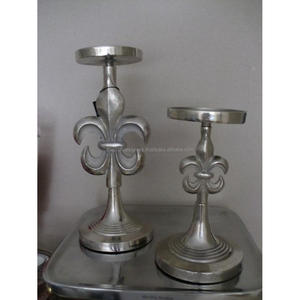 Soporte para Pastel de Pilar con Diseño de Corona Antigua en Peltre, Tamaños Pequeño y Grande, Soporte Decorativo para Pasteles y Postres, Bandeja para Servir Frutas, Decoración para Panadería y Cafetería - Product Image 1