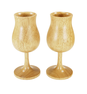 Wine Glasses Customized Eco Friendly Classic Glass Wooden Wine Glass Specially to Drink for Export at Low Price - Product Image 1