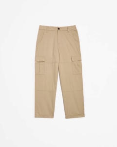 Pantalon cargo long en twill pour garçons, 100% coton, haute qualité, respirant, style streetwear décontracté, logo personnalisé - Product Image 4