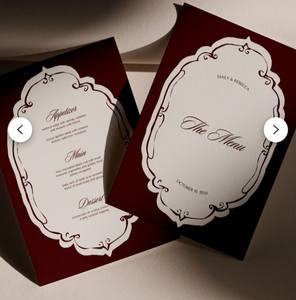 Tarjetas de Invitación de Boda Personalizadas de Alta Gama, Impresión en Papel, Diseño de Tarjetas para Fiestas y Bodas con Sobre - Product Image 4