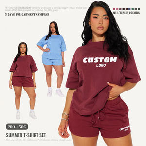 T-shirt court coupe ample couleur unie - Crop top confortable en mélange de soie et de coton pour femme - Product Image 5