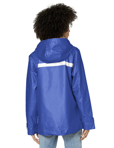 Chaqueta Impermeable con Capucha para Mujer, Dorada, Manga Larga, Corte Holgado, Cierre Frontal con Cremallera, Ropa de Primavera para Exteriores - Product Image 6