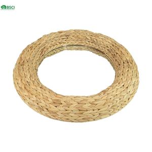 Espejo Decorativo de Jacinto de Agua Hecho a Mano Más Vendido de Viettimecraft, Colección Eco Home para Decoración de Paredes Naturales - Product Image 1