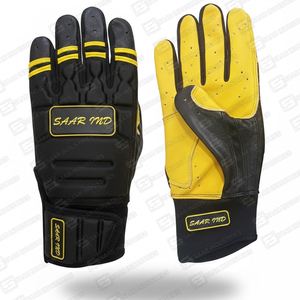 Guantes de Béisbol y Sóftbol al por Mayor, de Cuero, con Logotipo Personalizado, Unisex, para Diestros, Dedos Completos Cerrados, Transpirables - Product Image 5