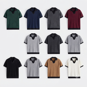เสื้อไหมพรมถักสไตล์วินเทจสำหรับผู้ชาย ทรงหลวม คอกลม สองสี น้ำหนักมาก 400gsm - Product Image 6