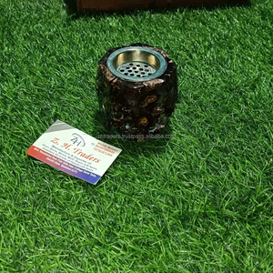 Quemador de Incienso de Resina Hecho a Mano, Diseño Árabe de Lujo para Decoración Festiva de Ramadán y Eid - Product Image 1