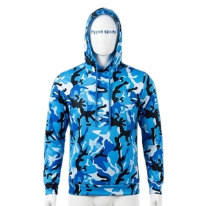 Sweat à capuche pour homme en coton 100% tricoté, imprimé avec un logo personnalisé, lavé, séchage rapide, anti-rides, pour la chasse, le camping et la randonnée - Product Image 5