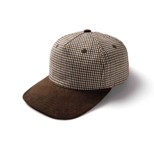 Gorra de Béisbol Sólida de 6 Paneles Huzu Enterprises, Visera de Gamuza Marrón, Unisex, Casual, Ajustada, para las Cuatro Estaciones, Talla Adulto 58-60CM, Individual - Product Image 2