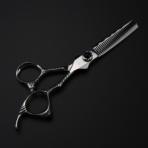 Ciseaux à cheveux japonais 440c pour coiffeur, 7 pouces, fournitures de salon de coiffure, ciseaux professionnels de toilettage, personnalisables - Product Image 5