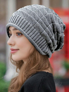 Bonnets imperméables de luxe pour hommes et femmes, chapeaux d'hiver chauds, casquettes, logo personnalisé, couvre-chefs de créateur à la mode pour les affaires - Product Image 1