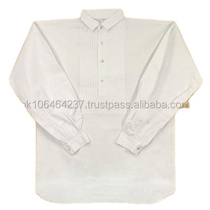 Camisas de Hombre Hechas a Mano con Etiqueta Personalizada, 100% Algodón, Manga Larga, Estilo Casual, Reproducción Americana - Product Image 6