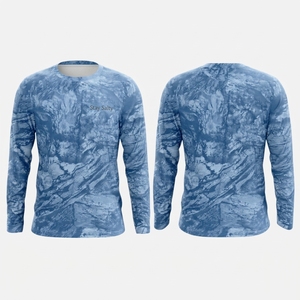 Camiseta de Pesca Personalizada con Protección Solar UPF 50+ y Protección UV, Manga Larga para Hombre, Verificada por Trade Assurance - Product Image 2