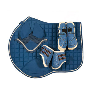 Manufacturer Wholesaler Customized Equestrian Saddle Pad Set From Pakistan Sialkot Sublimation Matching with <b>Brushing</b> <b>Boots</b> - Product Image 2