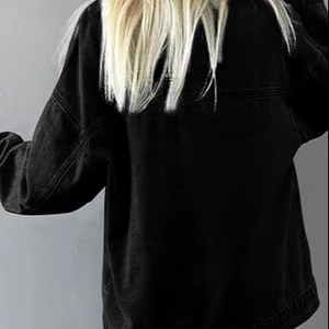 Veste en jean décontractée pour homme, 100 % coton, avec logo personnalisé sur le devant, haute qualité, respirante, écologique, séchage rapide, pour l'extérieur, vente en gros - Product Image 1