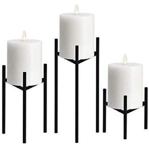 Traditional Black Metal Eco-Friendly Modern Decorative <b>Candle</b> Holders for Dining Table Centerpiece Christmas Home Decor Sale - Product Image 2