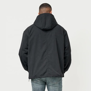 เสื้อแจ็คเก็ตกันลมแบบ Anorak สำหรับผู้ชาย กันน้ำ ทรงหลวม ไหล่ตก เหมาะสำหรับการฝึกซ้อม สินค้ามาใหม่ - Product Image 4