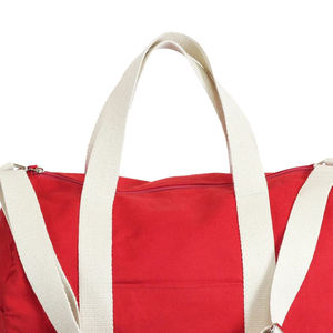 Bolsa de Viaje de Cuero Genuino de Alta Calidad en Oferta, Bolsa de Lona de Cuero para Hombre en Color Sólido - Product Image 2