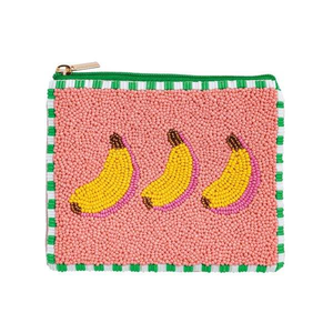 Monedero con Logotipo Personalizado Bordado a Mano con Cuentas de Semillas - Diseño Bohemio Promocional Personalizable y Colorido - Product Image 6