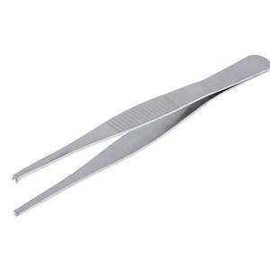 Pinzas dentadas Ametrine Surgical AM-786 de 5 pulgadas para tejidos, con agarre preciso y cabeza de gancho, herramientas manuales resistentes al calor para ensamblaje y reparación. - Product Image 4