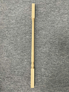 EFS Poteaux de balustrade modernes en bois d'hévéa pour villas, hôtels, escaliers, balcons et rampes – Écologiques, durables et sûrs - Product Image 3