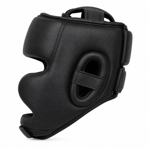 Protège-tête de boxe haut de gamme en cuir respirant avec logo personnalisé, ajustement sécurisé, pour la lutte, le sparring et l'entraînement 2026 - Product Image 6