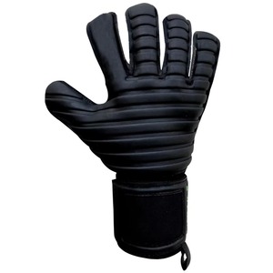 Guantes de portero con agarre de látex fuerte en la palma, soporte flexible para los dedos y correa de muñeca segura para un control firme del juego. - Product Image 2