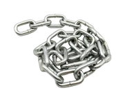 Chaîne à maillons ronds soudés galvanisés TDR DIN763 8mm 10mm 13mm 16mm 19mm 22mm 25mm pour la fixation de cargaisons et la liaison marine