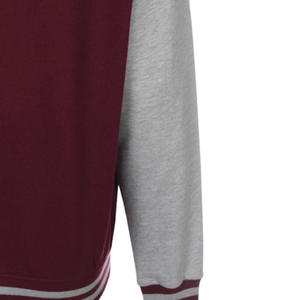 Veste universitaire pour homme en coton avec broderie chenille personnalisée, manches formelles, imperméable, respirante et coupe-vent - Product Image 5