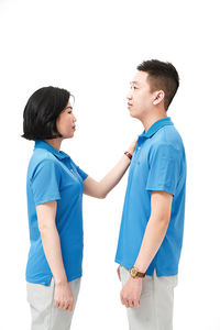 Polo de manga corta para hombre y mujer, camiseta de alta calidad, servicio OEM/ODM, muestra gratis de Vietnam - Product Image 5