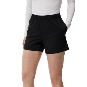 Pantalones Cortos Deportivos para Mujer 2026, con Logotipo Personalizado, de Poliéster, con Cordón Ajustable, 2 en 1, para Entrenamiento Atlético - Product Image 1