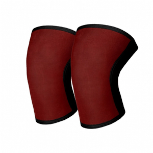 Genouillère de soutien pour entraînements intenses et fitness, motif floral, en néoprène respirant, unisexe - Product Image 1