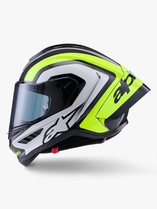 หมวกกันน็อคเต็มใบสำหรับรถจักรยานยนต์ Alpinestars Casco Supertech R10 Solid Team Arius Element รุ่นขายดี - Product Image 5