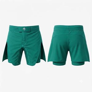 Pantalones Cortos de MMA Gladiator para Hombre de RIVIAN ATLANTIC, Impresión por Sublimación, Material de Spandex/Poliéster, Calidad Premium - Product Image 1