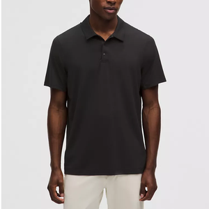 Camisa de Manga Corta para Hombre, Diseño Nuevo, Logotipo Personalizado Bordado, Bolsillo con Estampado Antiarrugas, Estilo Gótico, Tela de Lona de Algodón con Spandex - Product Image 1