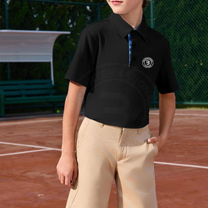 Chemises Polo de Golf pour Jeunes, Décontractées et Sportives, Confortables et Performantes, Vêtements d'Équipe de Golf Junior, Séchage Rapide - Product Image 4