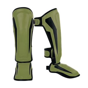 Espinilleras de Muay Thai y Kickboxing para Niños y Jóvenes, Protector de Empeine, Protector de Pierna, Equipo de Artes Marciales al por Mayor OEM - Product Image 4