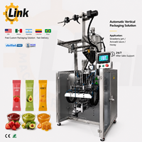 Machine de remplissage et de scellage automatique pour sachets de miel, confiture et sauce, avec système de serrage par traction