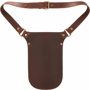 Ceinture porte-outils en cuir premium pour fleuriste, organisateur professionnel de jardinage, pochette de taille réglable, robuste, prix de gros OEM - Product Image 2