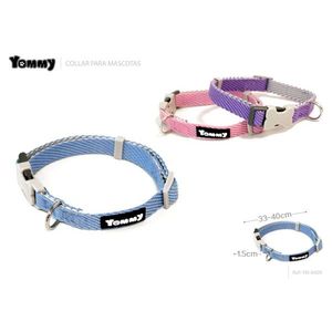 Yommy <b>Pet</b> <b>Collar</b> 46-50cm Blue Pink Purple Adjustable For Dogs - Product Image 3