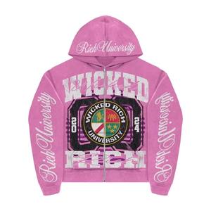 แพทช์ปักตัวอักษรเชนีลแบบกำหนดเองคุณภาพสูงสำหรับงานขายส่ง  แพทช์ปักลาย 3 มิติแบบรีดติด สำหรับเสื้อผ้า - Product Image 4